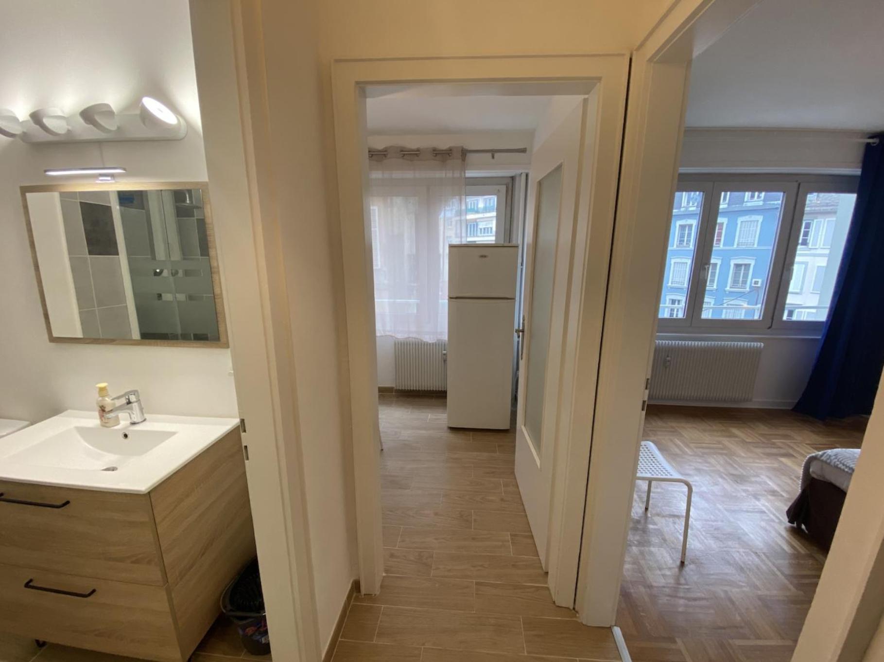 Appartement Gare Strasbourg Avec Parking 外观 照片